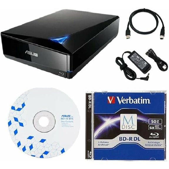 Asus 16x External Blu-ray Drive with Verbatim M-DISC
