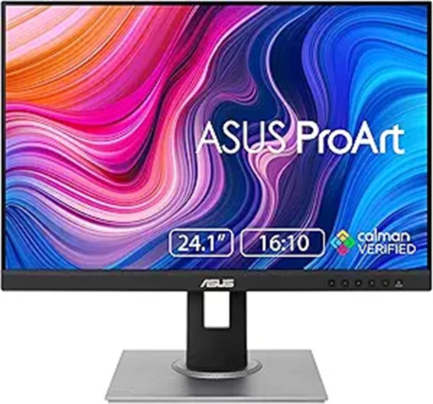 ASUS ProArt 24.1” WUXGA IPS Monitor Adjustable