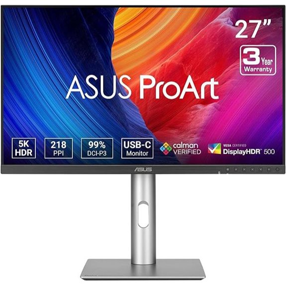 ASUS ProArt 27 5K HDR Professional Monitor