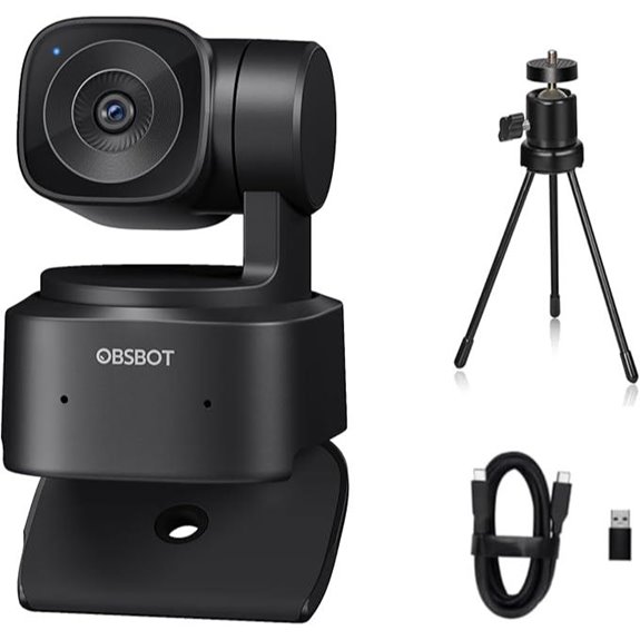 OBSBOT Tiny SE Webcam with Auto-Tracking and Tripod