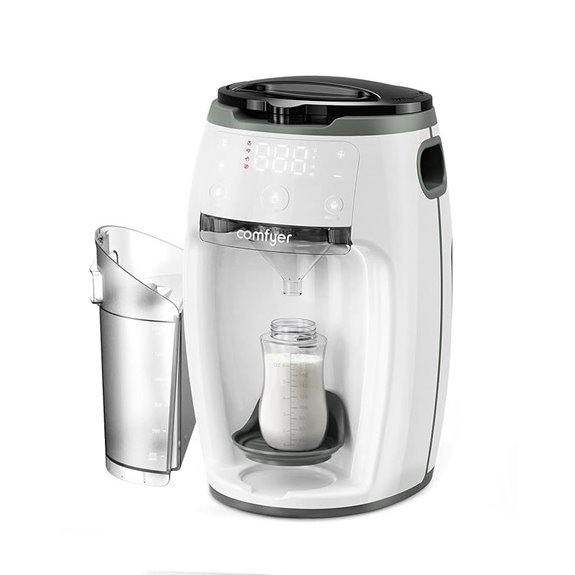 baby formula temperature control