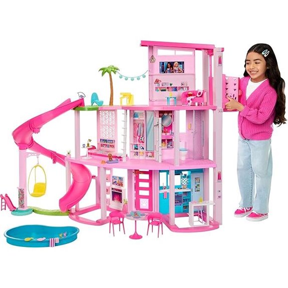 Barbie Dreamhouse Playset with Pool and Accessories