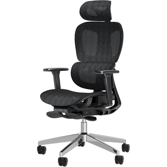 PatioMage Ergonomic Big & Tall Office Chair with Lumbar