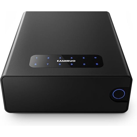 Biometric Gun Safe for Pistols - Quick Access