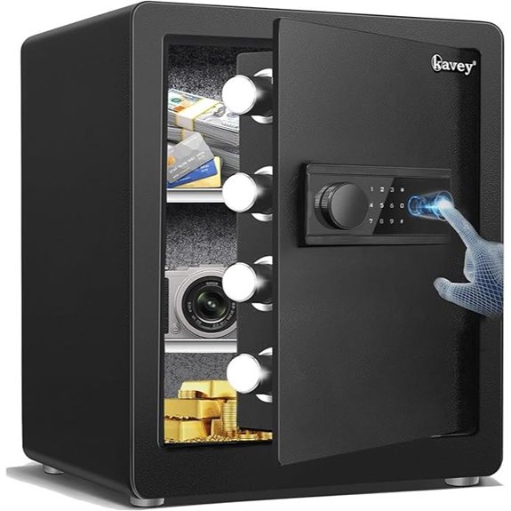 Kavey 2.0 Cub Biometric Safe Box