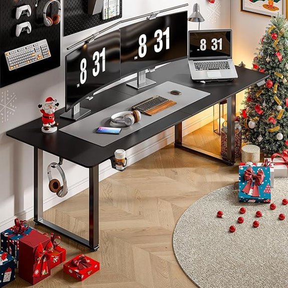 ONBRILL Standing Desk Adjustable Height Black