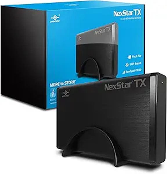 Vantec NexStar TX 3.5 USB 3.0 Hard Drive Enclosure (NST-328S3-BK ),Black