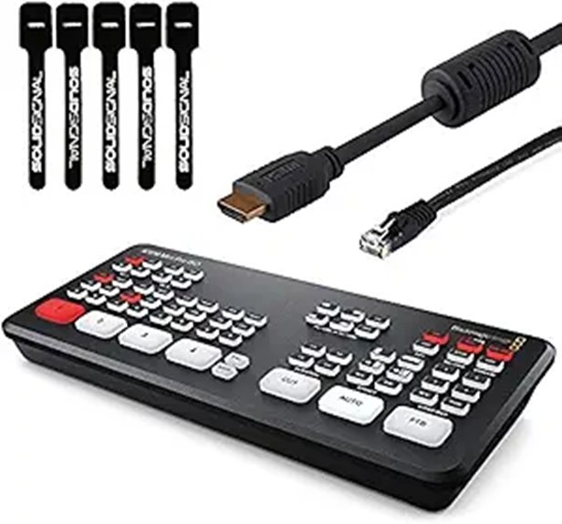 Blackmagic ATEM Mini Pro ISO Live Stream Switcher Bundle
