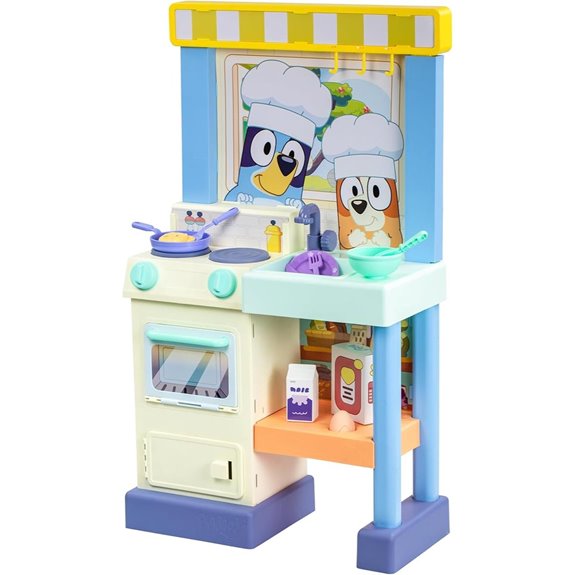 Bluey Kid's Play Kitchen Set with Accessories