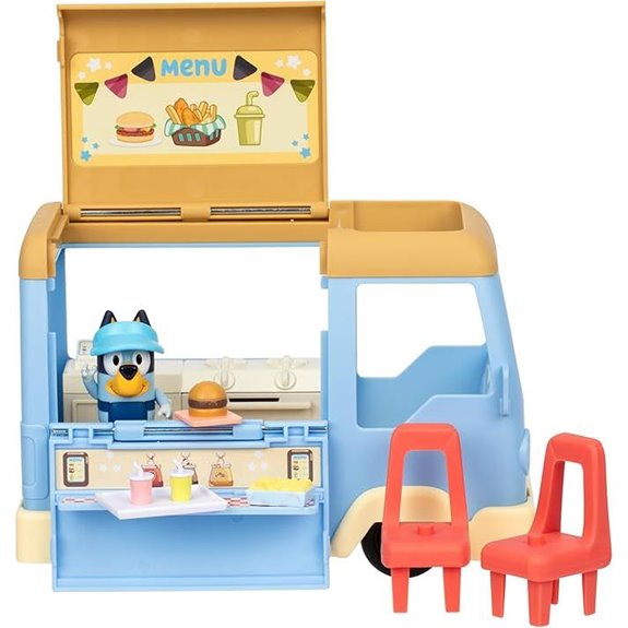 Bluey Play Chef Food Truck Playset with Figure