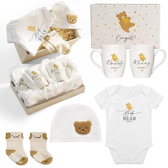 AW BRIDAL New Parents Gift Set with Mugs