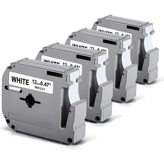 Labelife M-K231 Label Tape Replacement for Brother PTouch