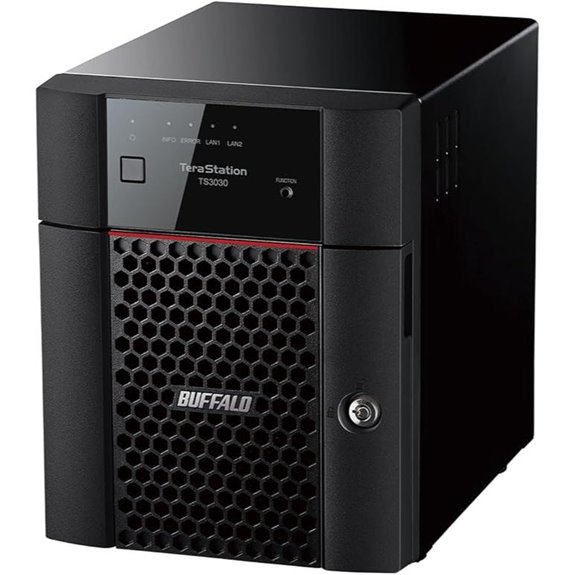 BUFFALO TeraStation 2025 4-Bay NAS with 8TB HDD