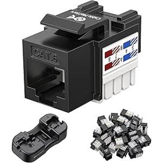 Cable Matters 25-Pack Cat6 Keystone Jacks