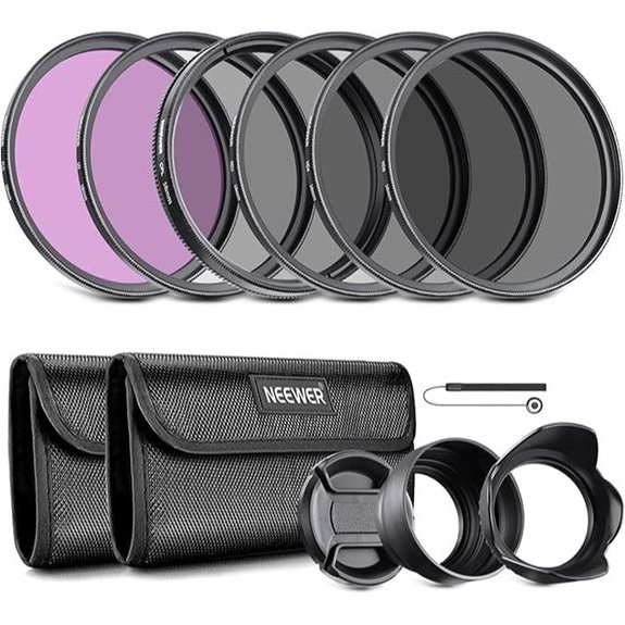 NEEWER 58mm Filter Kit for DSLR Cameras
