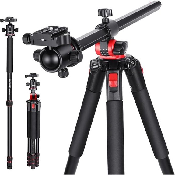 NEEWER 72 Camera Tripod with Monopod and Ball Head