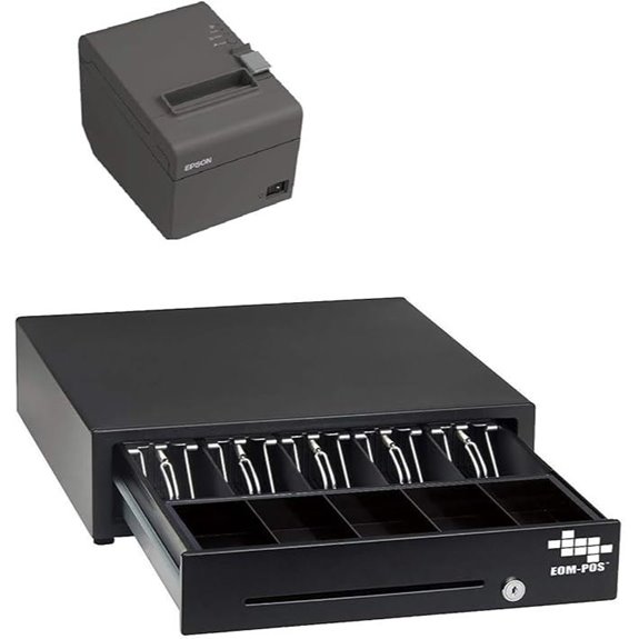 Hardware Bundle for Square Cash Drawer & Receipt Printer