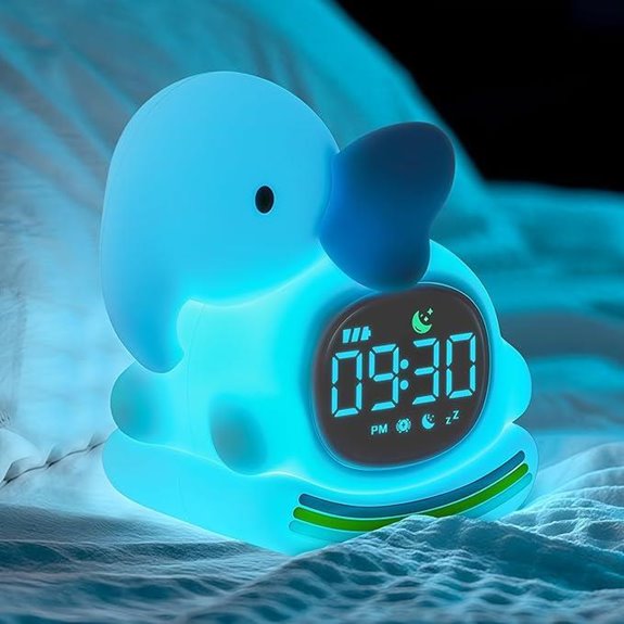 Kids' Alarm Clock with Night Light and Sleep Trainer