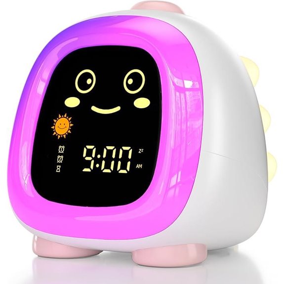 Kids' Clock with Night Light & Sleep Timer
