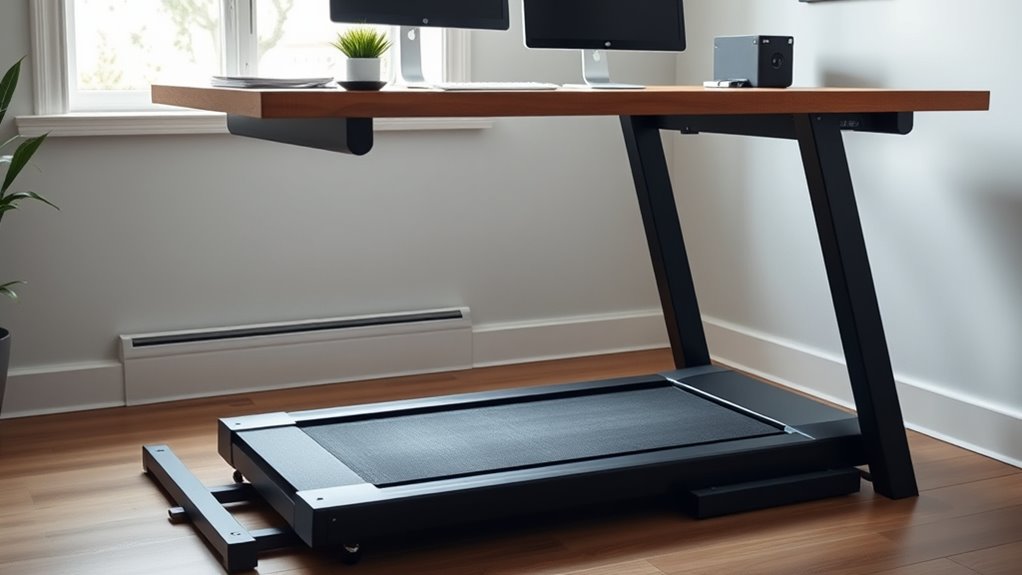 choosing quiet space saving treadmills