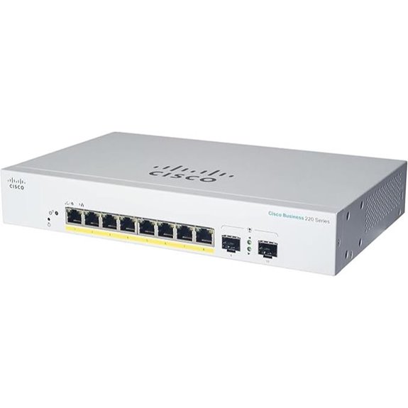 Cisco CBS220-8P-E-2G Smart Switch with PoE