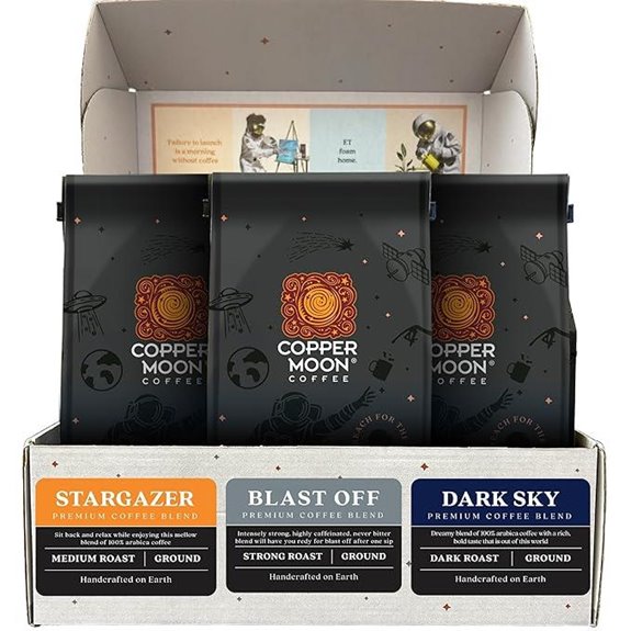 Copper Moon Coffee Gift Box (Variety Pack 12 oz.)