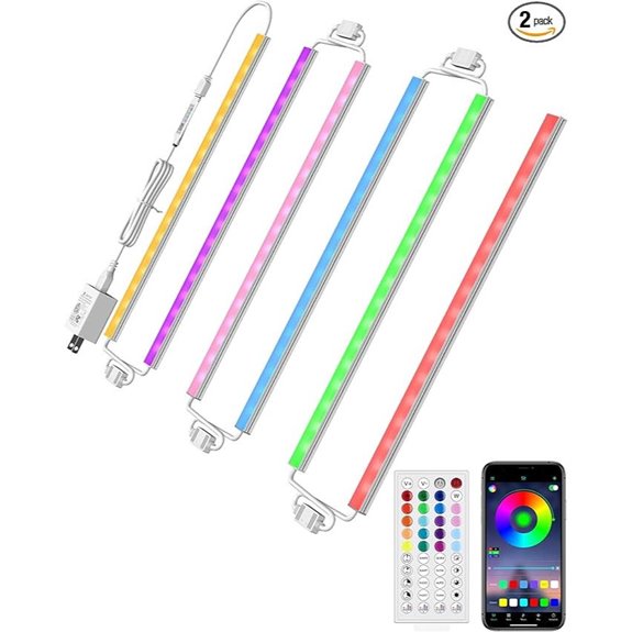 ASOKO RGB Under Cabinet LED Lights (6 Pack)