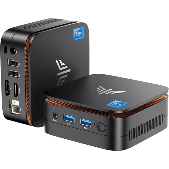 KAMRUI Mini PC E1 with 16GB RAM 1TB SSD