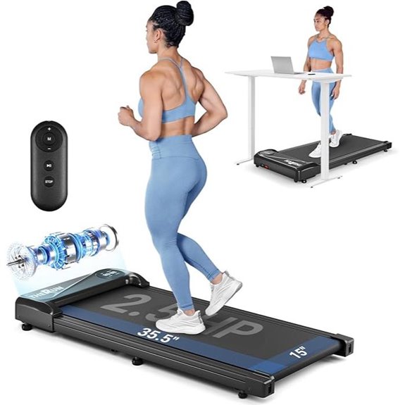 THERUN Walking Pad Treadmill for Home/Office