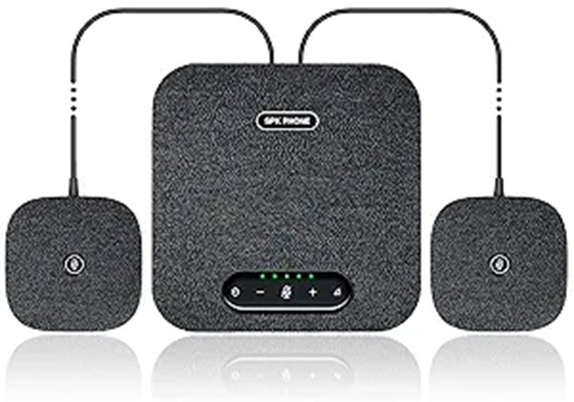 Conference Speaker & Microphone with 2 Mics