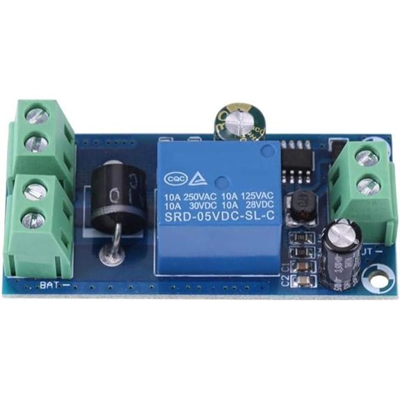 DC Backup Battery Switch Module 5V-48V 10A