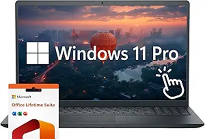 Dell 15 Touchscreen Business Laptop with Windows 11