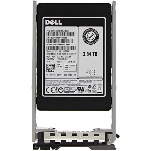 Dell 3.84TB SAS SSD Bundle with Drive Tray