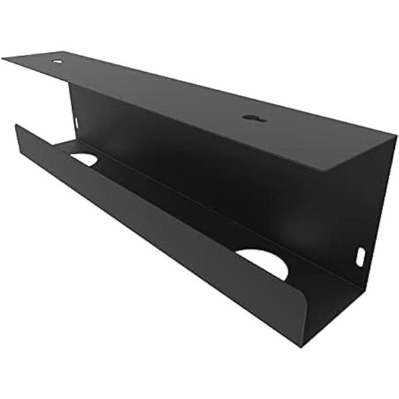 Jingchengmei Under Desk Cable Management Tray (17 inch)