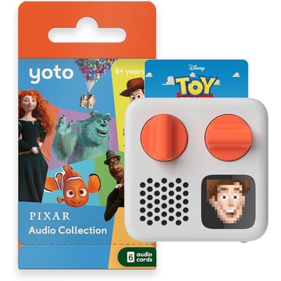 Yoto Mini 2024 Disney Pixar Kids Bluetooth Player