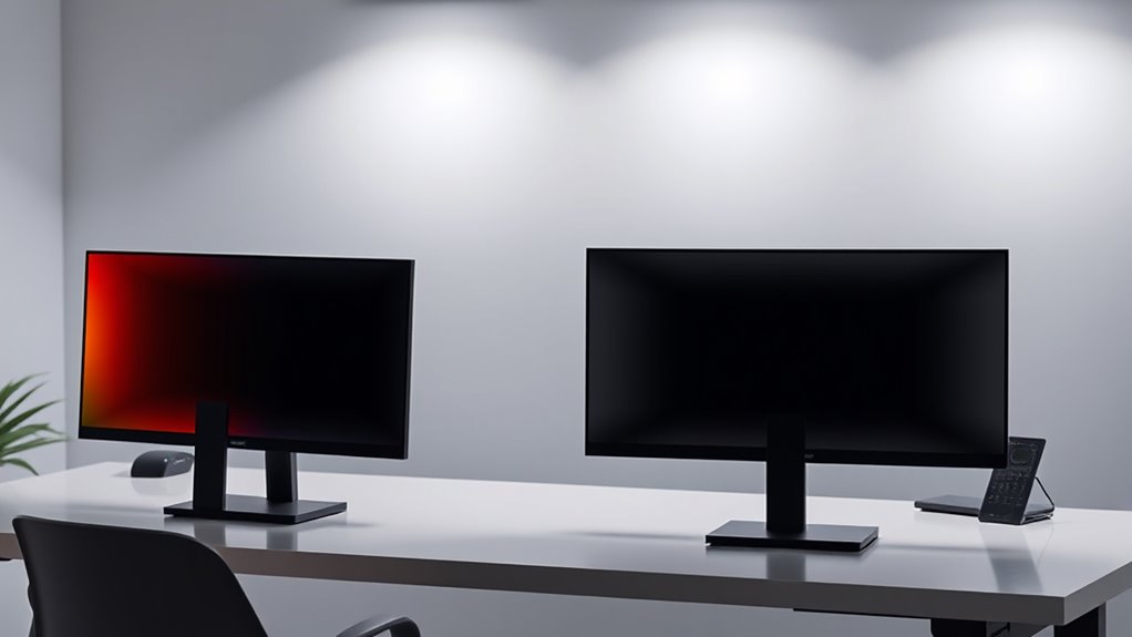 display clarity and comfort