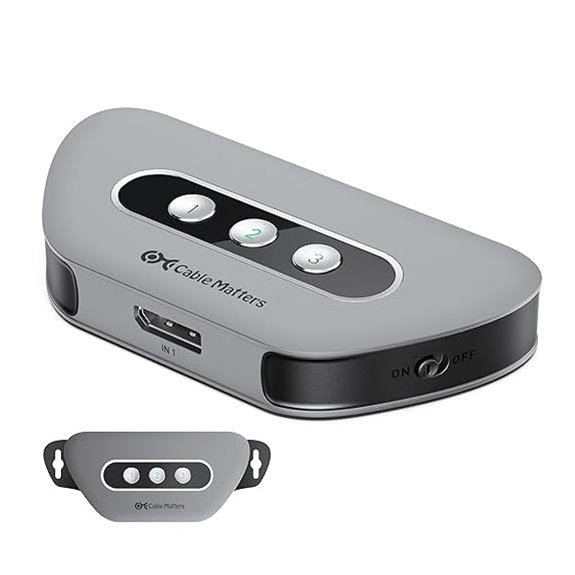 Cable Matters DisplayPort 1.4 Switch with Remote
