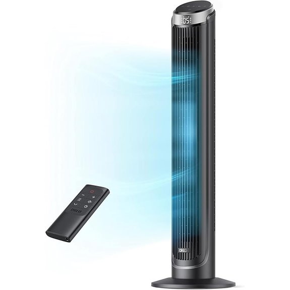 Dreo 40 Oscillating Tower Fan with Remote and Timer