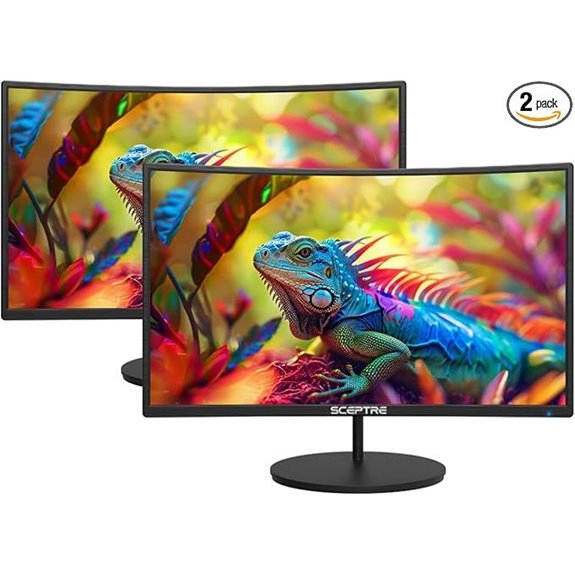 2-Pack 24-Inch FHD Gaming and Professional Monitor
