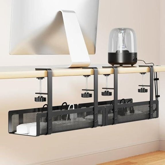 Xpatee Dual Cable Management Tray for Desks