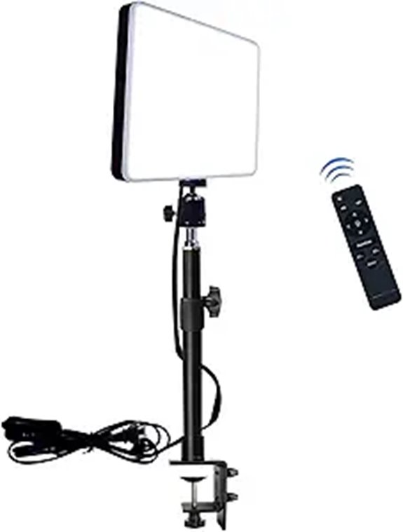 LED Bi-Color Video Light with Stand and Remote