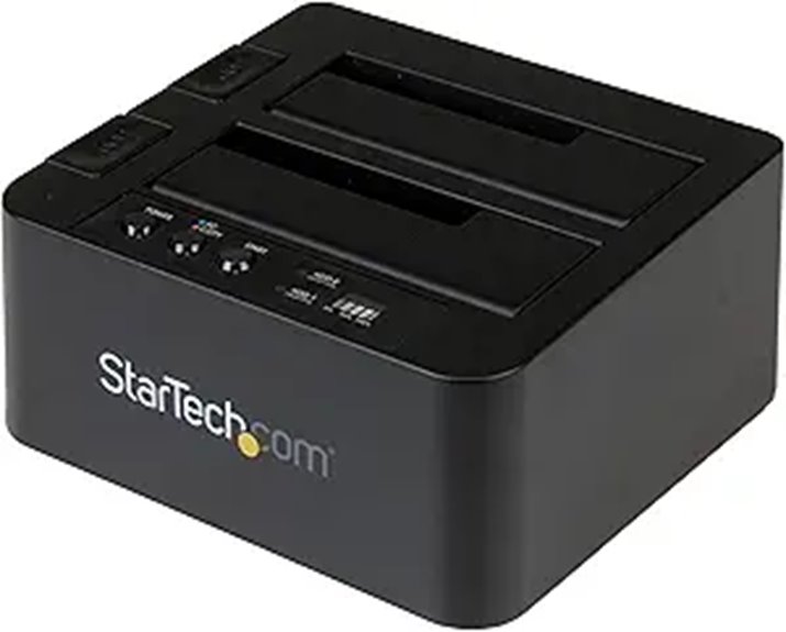 StarTech Dual Bay HDD/SSD Duplicator & Docking Station