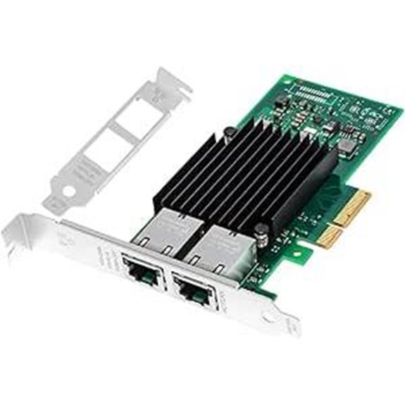 10Gb Ethernet Network Adapter with Dual RJ45 Ports
