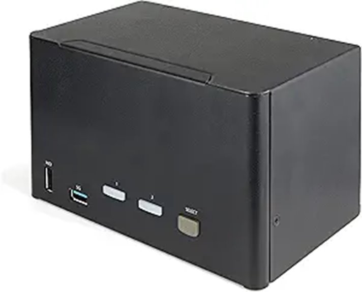 StarTech 2-Port 4K DisplayPort KVM Switch