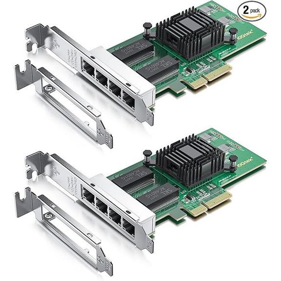 Gigabit Ethernet PCIe Network Adapter (2-Pack)