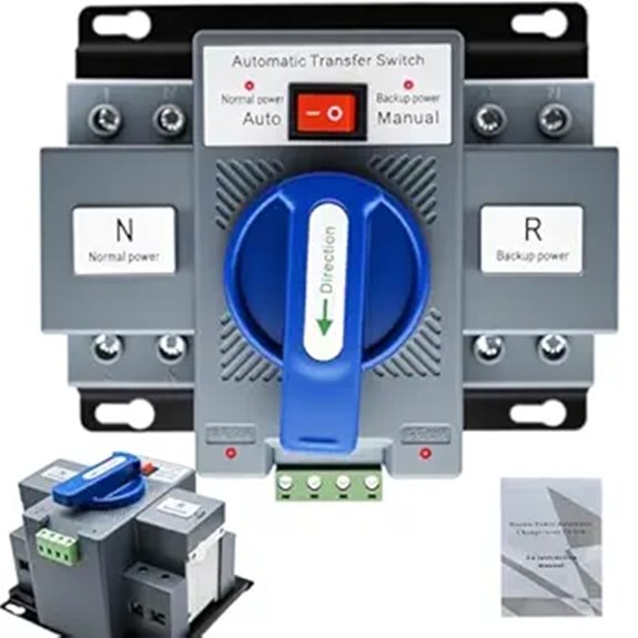 Dual Power Automatic Transfer Switch 63A CE Certified