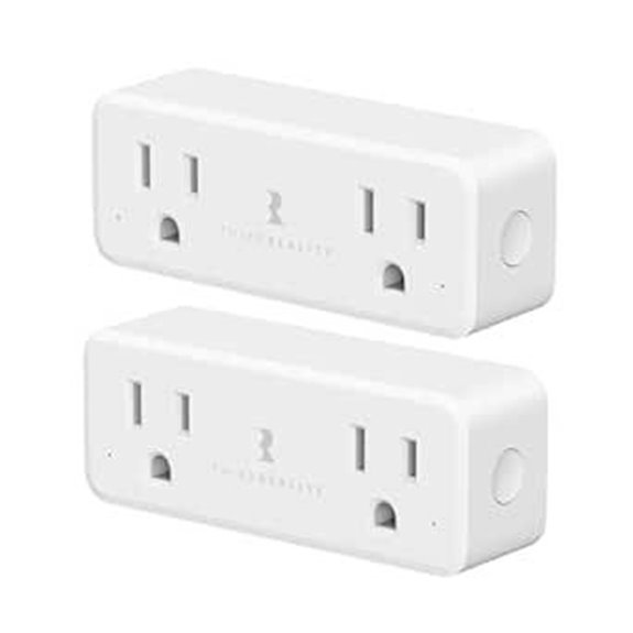 THIRDREALITY Dual Zigbee Smart Outlet (2 Pack)