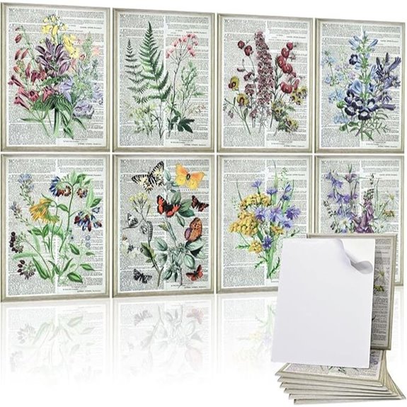 8 Pack Flower Acoustic Wall Panels