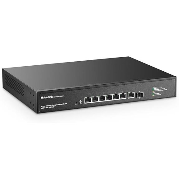 MokerLink 8-Port 10G PoE Managed Network Switch
