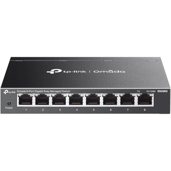 Omada 8-Port Gigabit Easy Managed Switch